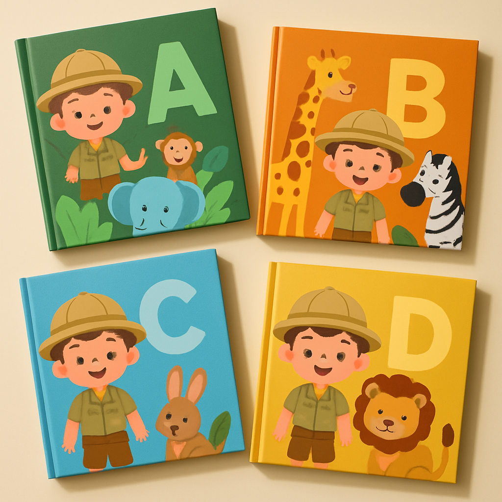 WonderRoots Kids premium educational book collection preview